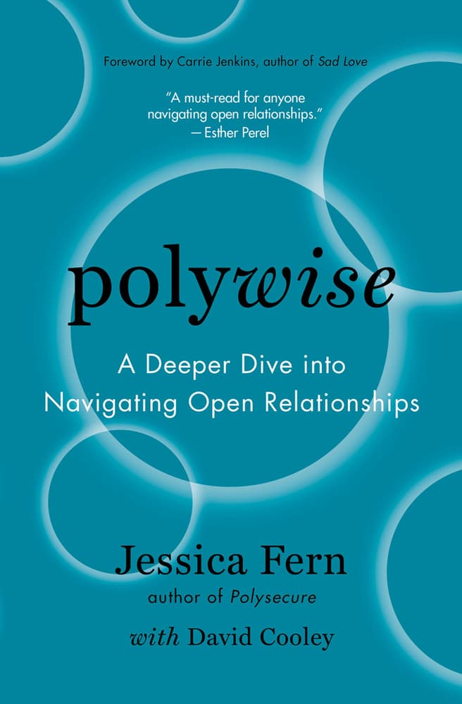 Cover of Polywise: A Deeper Dive into Navigating Open Relationships by Jessica Fern