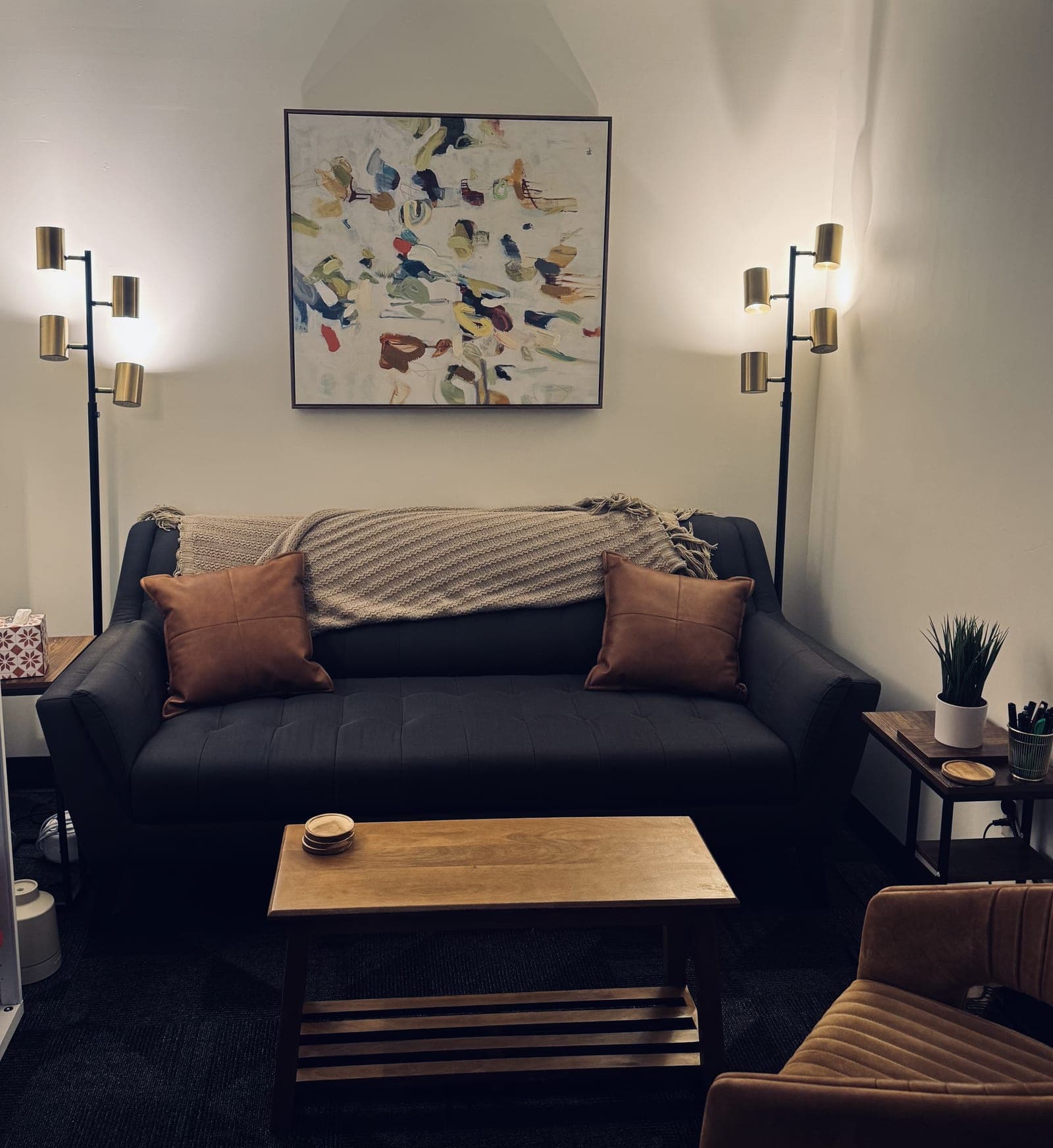 Therafox suite seating area
